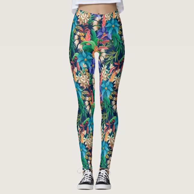 Legging Tropical Floral (Frente)