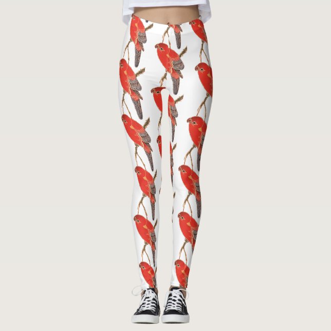 Legging Tropical Red Parrot Thunder_Cove (Frente)
