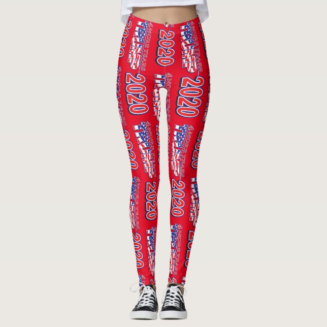 Legging Trump 2020 4 Mais Anos (Frente)