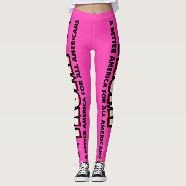 Legging Trunfo! Uma América melhor para tudo! CANELEIRAS (Frente)