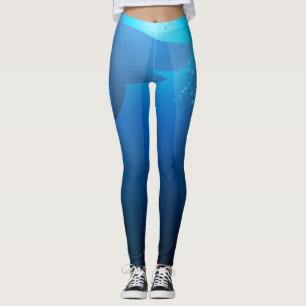 Legging Tubarões nadando