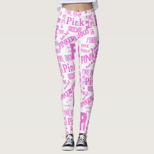 LEGGING TUDO ROSA  (Frente)