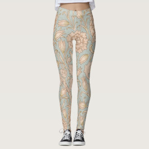 Legging Tulipa Selvagem Floral Design de William Morris