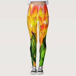 Legging Tulipas Coloridas