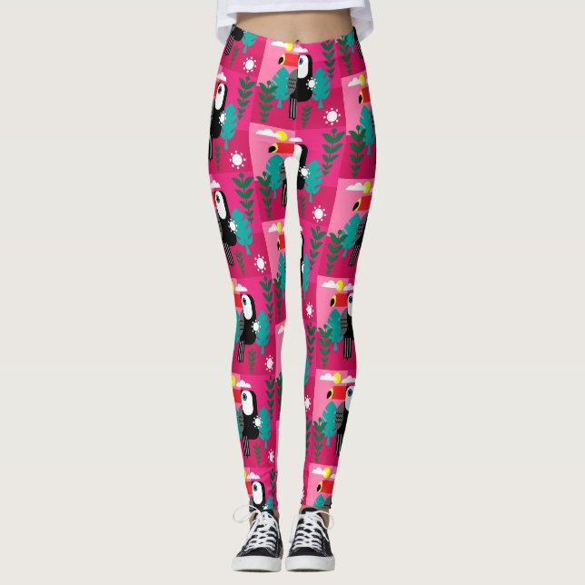 Legging Turiano Tropical RainForest (Frente)