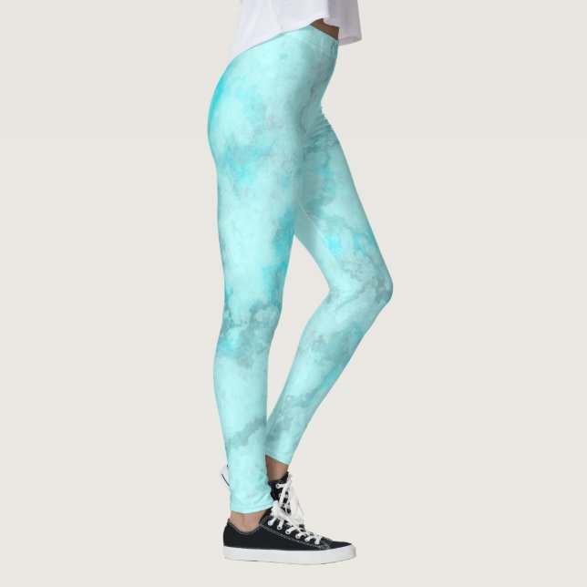 Legging Turquoise Marble (Direita)