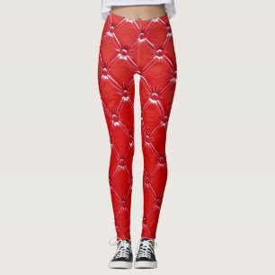 Legging Ufolsteridade Genuína Do Couro: Decoração Versátil