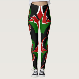 Legging Últimas Cores Nacionais do Quênia