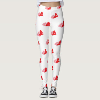 Legging Um beijo liga dois corações