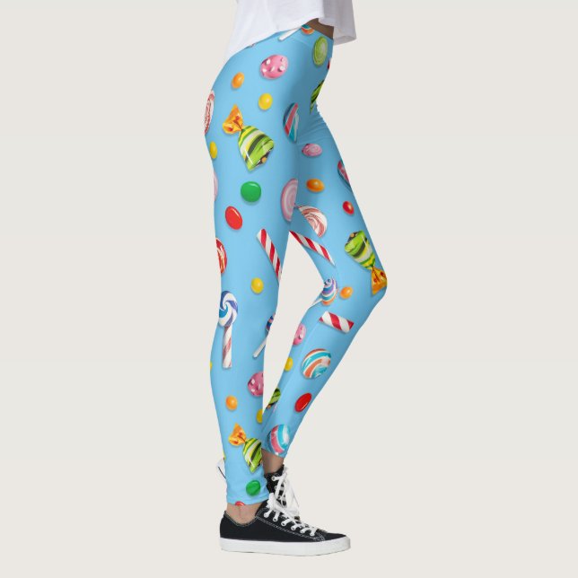 Legging Um belo sortimento de doces (Direita)