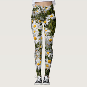 Legging Um Campo de Margaridas