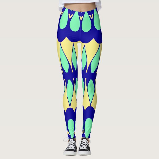 Legging Um clássico de multicor vibrante "Ratti_Creative_A (Frente)