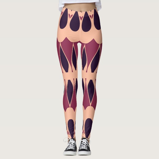 Legging Um clássico de multicor vibrante "Ratti_Creative_A (Frente)