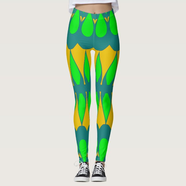 Legging Um clássico de multicor vibrante "Ratti_Creative_A (Frente)