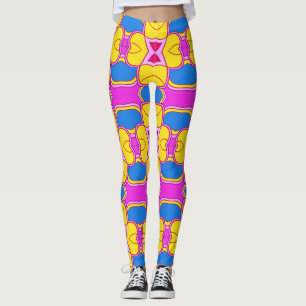 Legging Um clássico vibrante multicolorido "Ratti_Creative