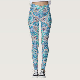 Legging Um clássico vintage multicolor "Ratti_Creative_Art