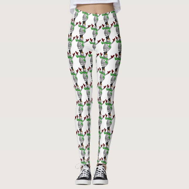 Legging Um Feliz Neve (Frente)