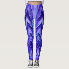 Legging Um legg roxo vibrante "Ratti_Creative_Arts"