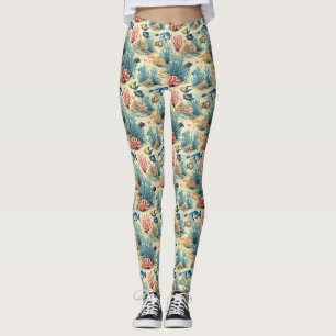 Legging Um Mar Tranquilo Nunca Fez Um Marinheiro Habilidos