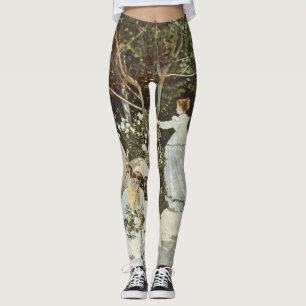 Legging Um moinho de vento em Zaandam Claude Monet