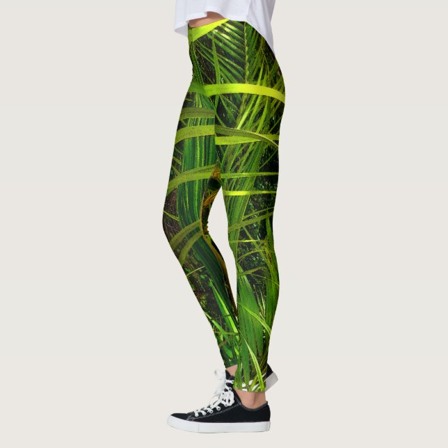 Legging Um Novo Palm Frond (Esquerda)
