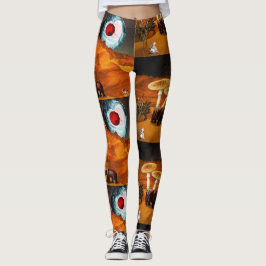 Legging Um planeta verde e respirador