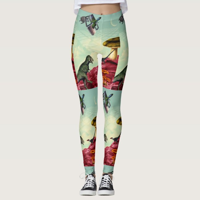 Legging Um planeta verde e respirador (Frente)