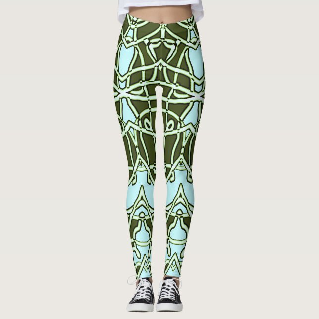 Legging Um "Ratti_Creative_Arts" perfeito para multicores  (Frente)