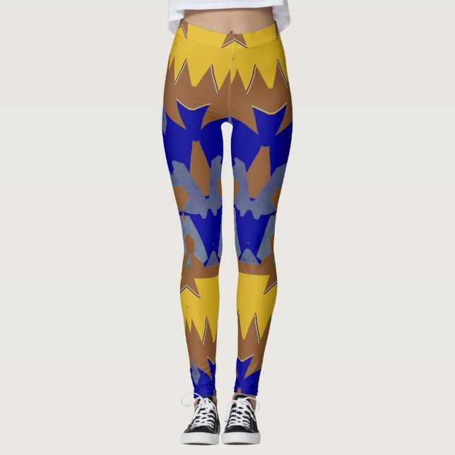 Legging Um "Ratti_Creative_Arts" perfeito para multicores  (Frente)