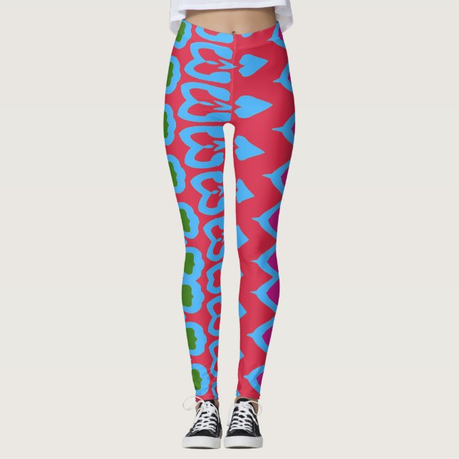Legging Um "Ratti_Creative_Arts" perfeito para multicores  (Frente)