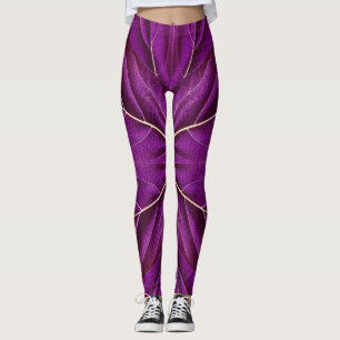 Legging Um roxo único "Ratti_Creative_Arts"