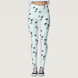 Legging Uma borda de Ibises em Voo
