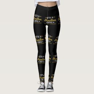 Legging Uma coisa de Hamilton que você não entenderia