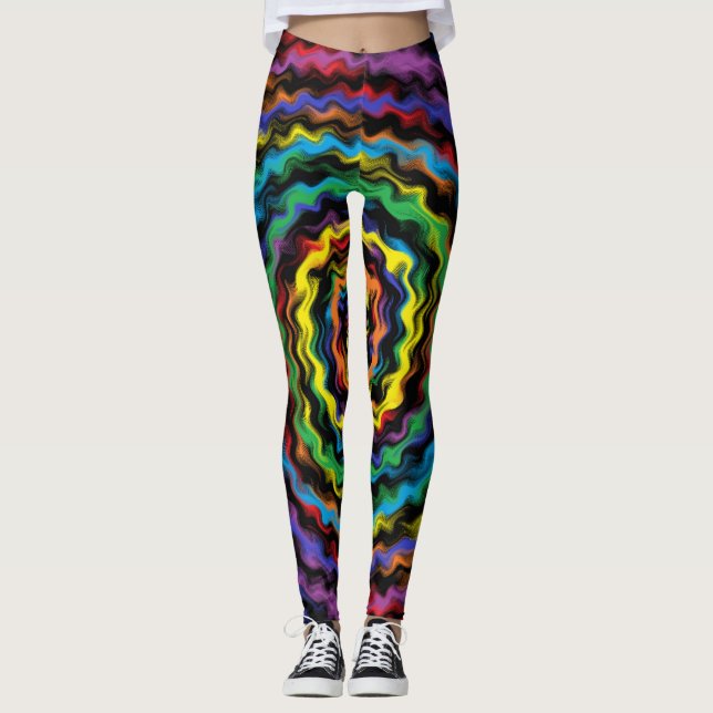 Legging Uma Detonação Colorida (Frente)