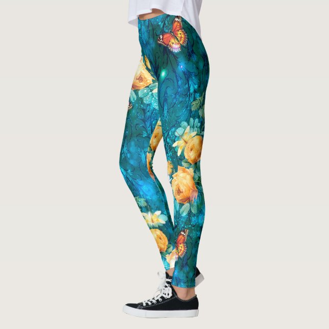 Legging Uma Fada na Série Jardim Design 11 (Esquerda)