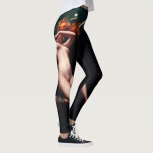 Legging Uma fada sob o céu estrelado por Luis Ricardo Fal