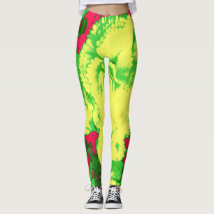 Legging Uma legenda "Ratti_Creative_Arts" colorido abstrat