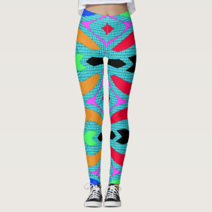 Legging Uma multicor exclusiva "Ratti_Creative_Arts"