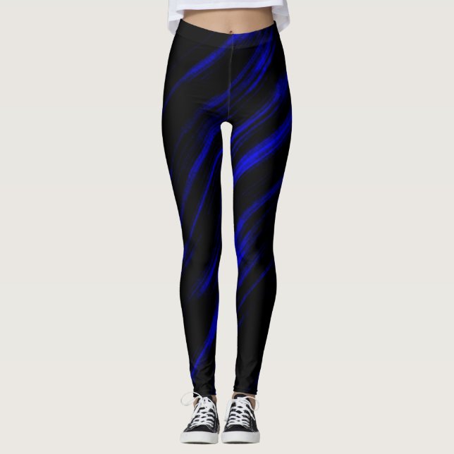 Legging Uma raia azul (Frente)