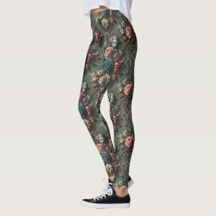 Legging Uma sujeira descontrolada - Vitoriano gótico