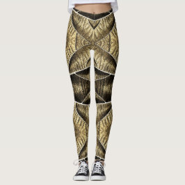 Legging Uma textura de madeira exclusiva "Ratti_Creative_A