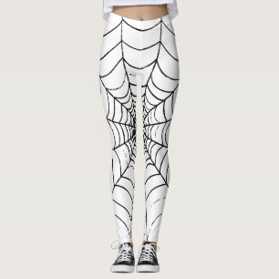 Legging Uma Web de aranha simples