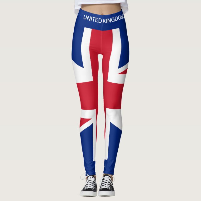 Legging União Britânica Jack (Frente)