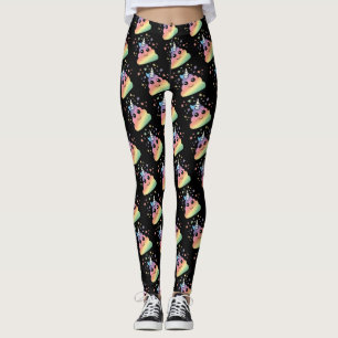 Legging Unicorn Rainbow Poop Emoji