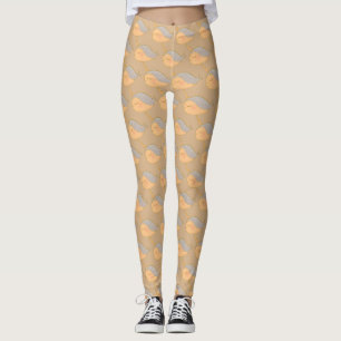 Legging Unicórnio cor-de-rosa Dourado de Narwhal do brilh