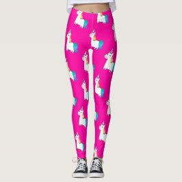 Legging Unicórnio em Cores Arco-íris