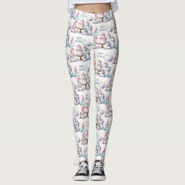 Legging Unicórnio Feliz Temático