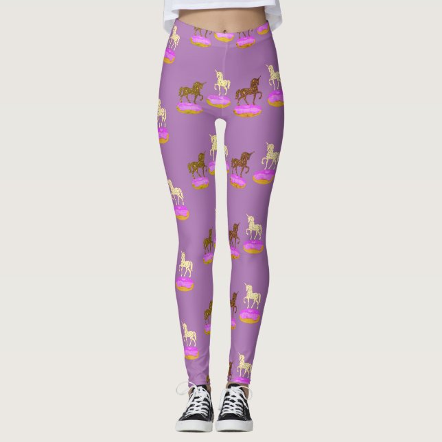 Legging Unicorns Art Sweet Rosquinha (Frente)