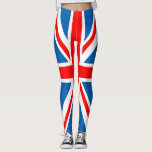 Legging Union Jacked<br><div class="desc">Legendas de bandeira do bandeira do União Jack</div>