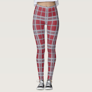 Legging Universidade Estadual de Washington Cougar Tartan